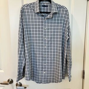 Peter Miller Men's Blue Plaid Shirt